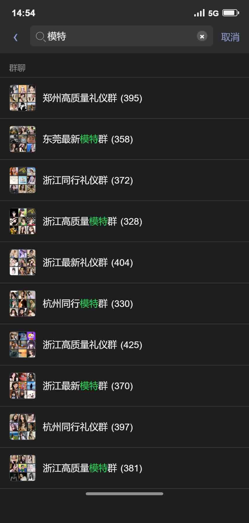 浙江 浙江模特群 模特群